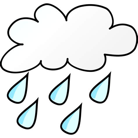 rainy weather clip art - Clip Art Library