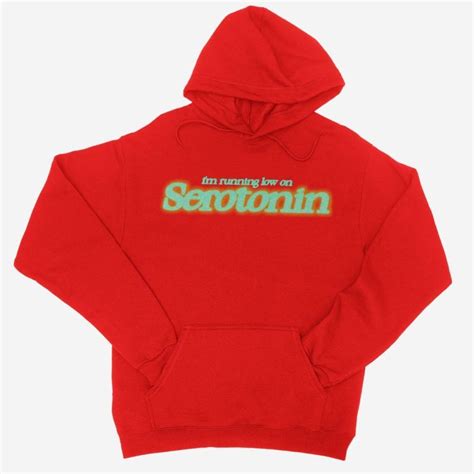 girl in red - Serotonin Red Unisex Hoodie