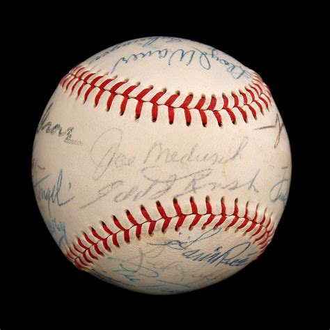 Baseball Hall of Famers Signed Ball