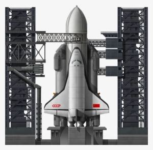 Buran Launch Pad - Buran Space Shuttle Png PNG Image | Transparent PNG ...