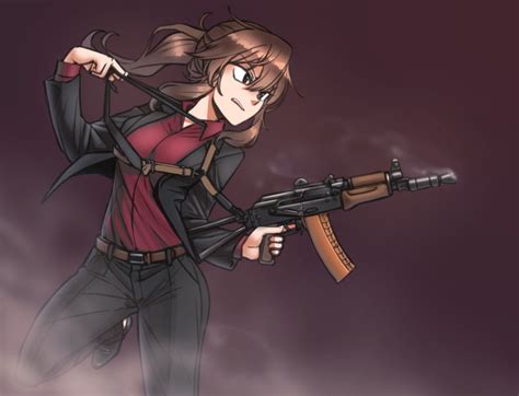 AKS-74u [Original] : r/Gunime