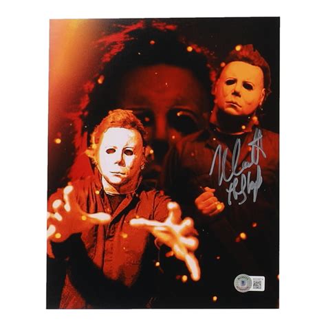 Nick Castle Signed "Halloween" 8x10 Photo Inscribed "The Shape ...