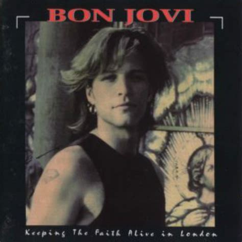 BON JOVI: 1993 - BON JOVI - KEEPING THE FAITH ALIVE IN LONDON (LIVE, WEMBLEY ARENA, LONDON ...