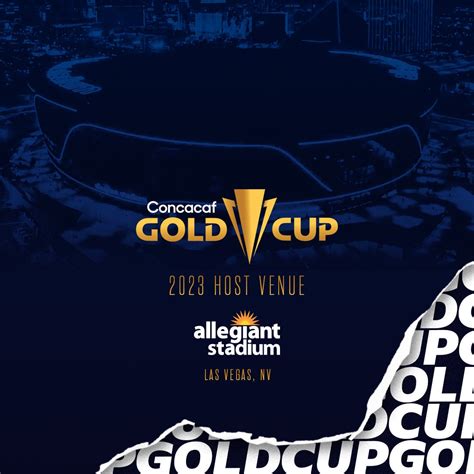 Allegiant Stadium named as a host venue for the 2023 Concacaf Gold Cup Series | Allegiant Stadium