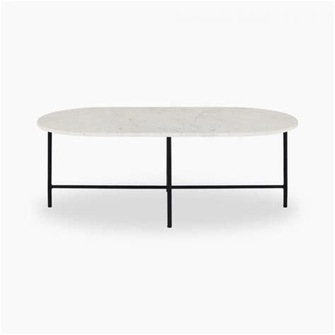 Black & White Marble Kia Coffee Table | Modern Tables
