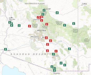 Map of Arizona's National Parks, With Parks Pass Info