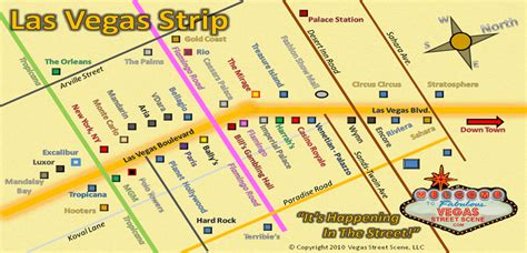 Map Of Vegas Strip Hotels | World Map 07