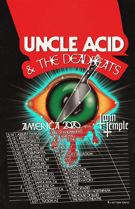 Uncle Acid & The Deadbeats Announces Summer 2020 Tour Dates - mxdwn Music