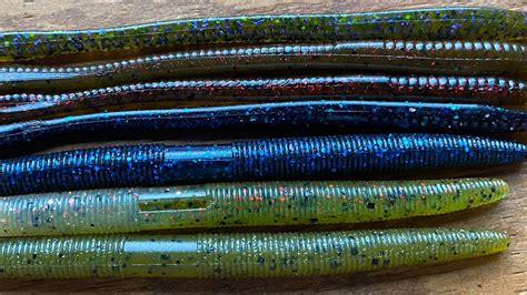 My Secrets For Selecting The Proper Wacky Worm Color For Springtime Bass - YouTube