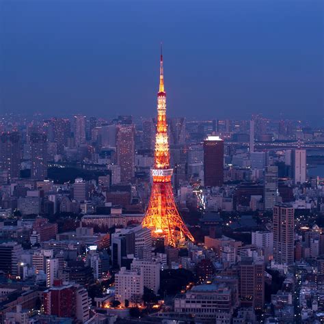 Tokyo Skyline iPad Air Wallpapers Free Download