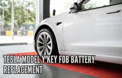 Tesla Model Y key fob battery replacement - MyEvManual