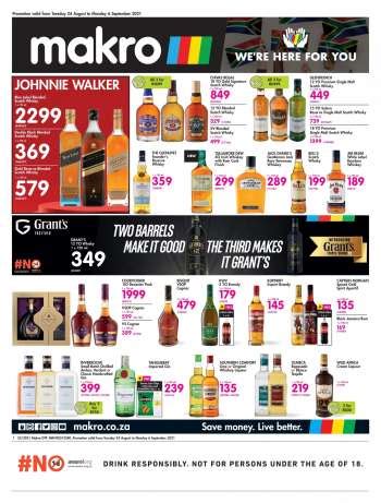 Liquor Makro deals and prices | My Catalogue