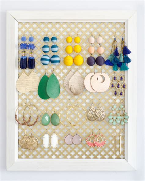 DIY Earring Organizer in Five Minutes! - The Chronicles of Home