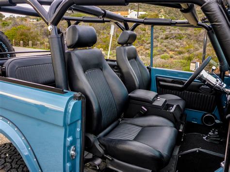 Interior - Custom Classic Ford Bronco Restorations by Rocky Roads LLC.