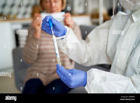 Throat swab test hi-res stock photography and images - Alamy