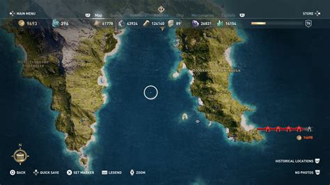 Assassin's Creed Odyssey Historical Locations Maps [In Progress] : assassinscreed