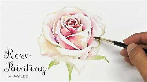 How to paint a rose - tutorial | Watercolour tutorials, Rose painting ...