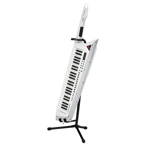 Roland AX-Edge Keytar, White with Stand | Gear4music