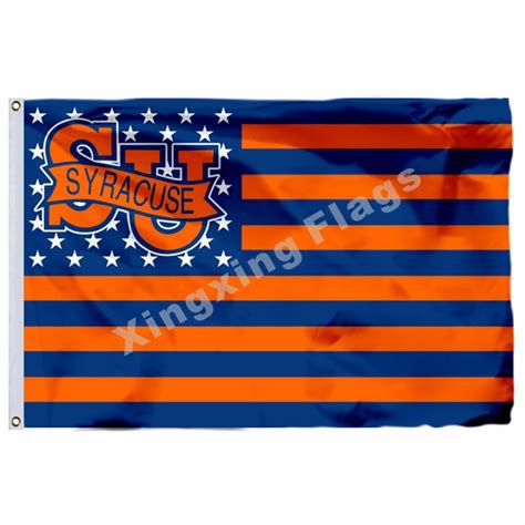 Syracuse Orangemen Nation Flag 3ft X 5ft Polyester NCAA Banner Flying ...