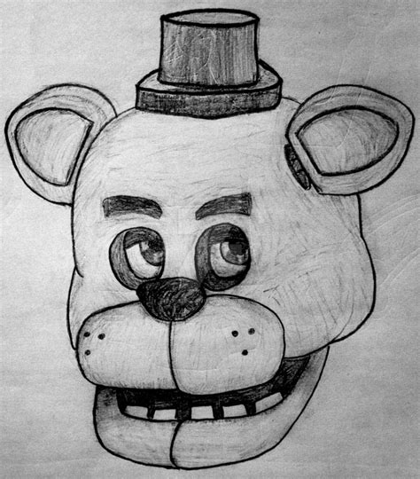 Freddy Fazbear Drawing at PaintingValley.com | Explore collection of ...