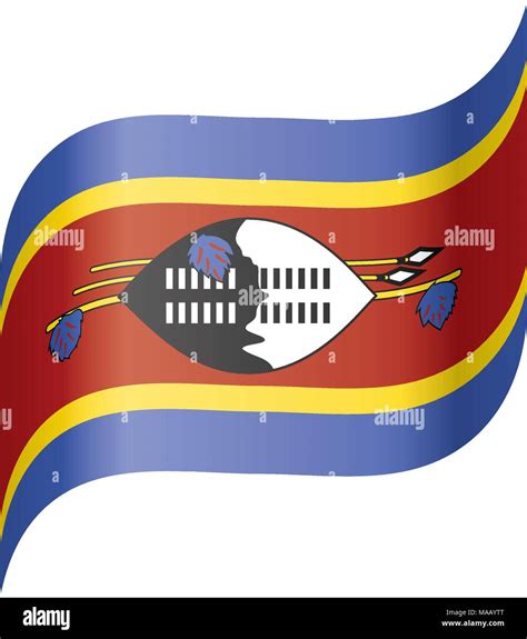 Swaziland flag, vector illustration Stock Vector Image & Art - Alamy