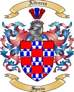 Alvarez Family Crest from Spain by The Tree Maker