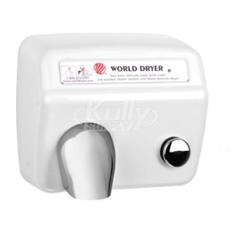 World Dryer 'Model A' Hand Dryer 115V | KullySupply.com