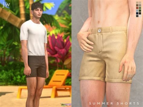 Summer Shorts by jwofles-sims at TSR » Sims 4 Updates