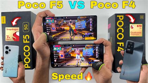 Poco F5 5G VS Poco F4 5G Speed Test And All Features Comparison - YouTube