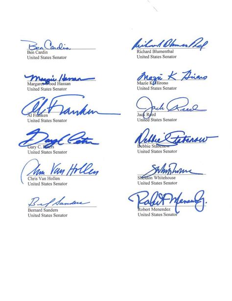 Enormously important, unprecedented letter to the President from 24 United States Senators ...