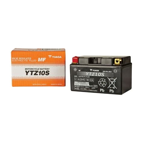 Yuasa YTZ10S Battery | BigEasyMart.com