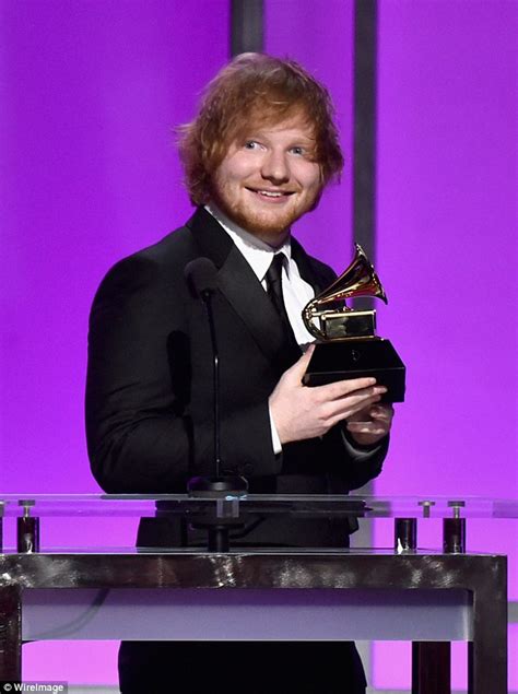 Ed Sheeran leads the British winners as he takes home his first Grammy ...