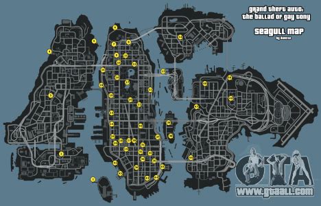 GTA 4 maps - Liberty City