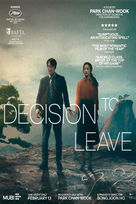 Decision to Leave - Laemmle.com