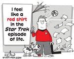 Sometimes I Feel Like A Red Shirt In The Star Trek Episode Of Life – Kylie's Genes Blog