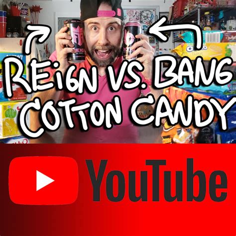 REIGN VS. BANG COTTON CANDY ENERGY DRINK FACE-OFF - Peter A DeLuca is AKAPAD