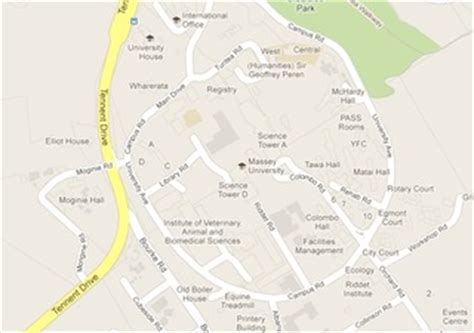 Campus maps - Massey University