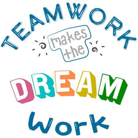 450+ Teamwork Makes The Dream Work Stock Illustrations, Royalty-Free Vector Graphics & Clip Art ...