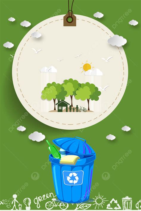 Environmentally Friendly Cleaning H5 Background Material Wallpaper ...