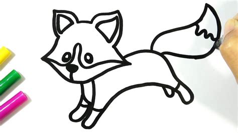 Fox Drawing Easy | Free download on ClipArtMag