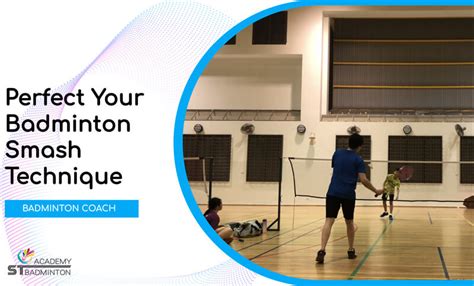 How To Perfect Your Badminton Smash Technique | Coach SG