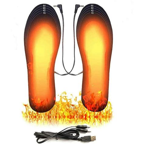 Heated Insoles Rechargeable, Electric Heated Insoles, USB Insoles ...