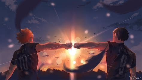 The light shines with hope | Hd anime wallpapers, Haikyuu wallpaper, Wallpaper pc