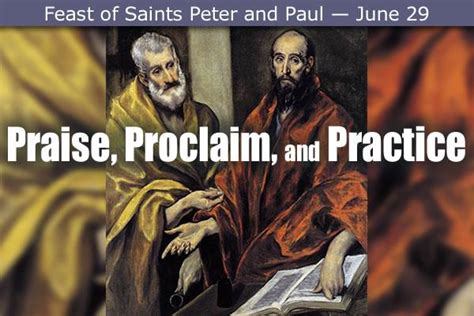 Feast of Saints Peter and Paul — June 29 | The Divine Mercy Message from the Marians of the ...