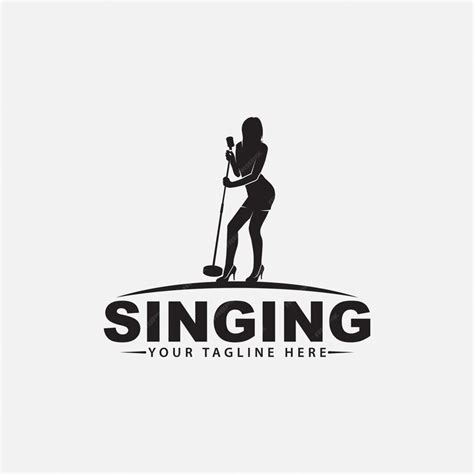 Premium Vector | Singing logo design vector template