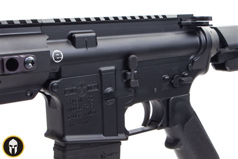 POF-USA CONSTABLE AR PISTOL (5.56/.223) BLACK WITH SB TACTICAL SBA3 ...