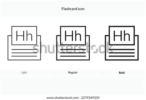 Flashcard Icon Words Letter H Kids Stock Vector (Royalty Free) 2279349339 | Shutterstock