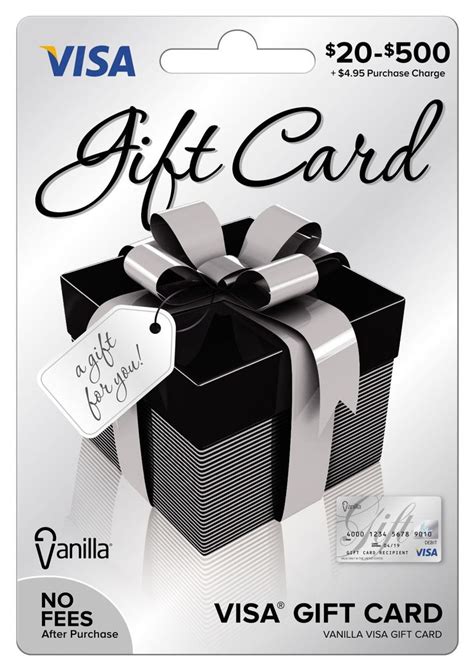 Let your Card do the shopping with the Vanilla Visa Gift Card. Add any ...