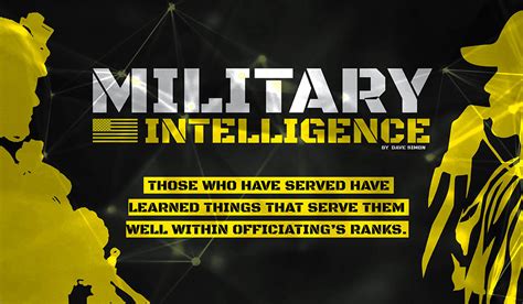 Military Intelligence - Referee.com