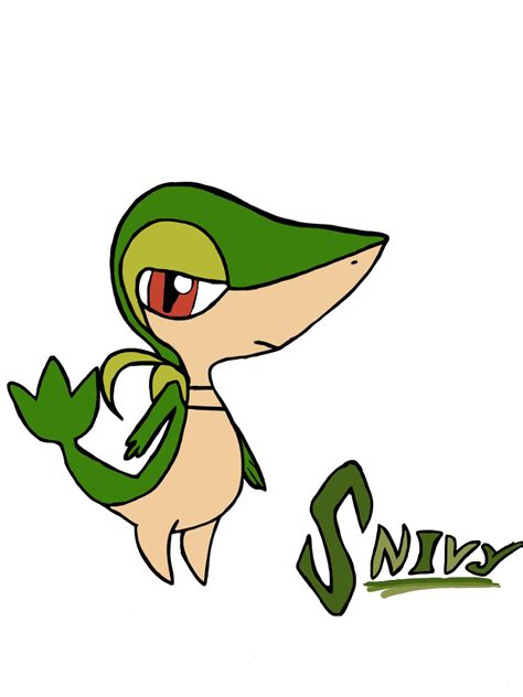 Snivy - Snivy Fan Art (33511846) - Fanpop